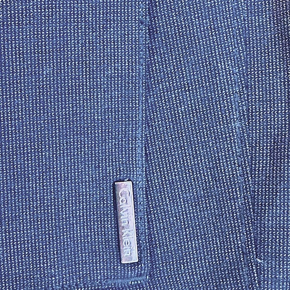 NWOT Calvin Klein pants. Size 34w and 34inseam. Color is blk/gray. - Picture 8 of 12